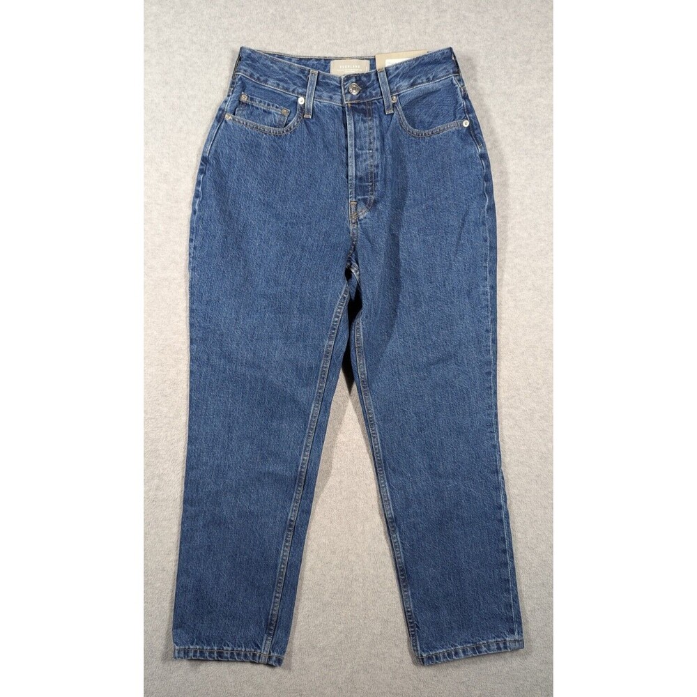 Everlane Women Jeans 28x26 NWT‎ Curvy 90s Cheeky Button Fly Super High Rise